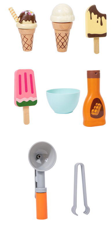 Wood Ice Cream Toys